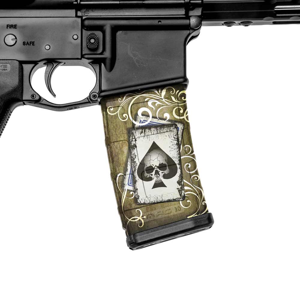 AR - 15 Mag Skin (Ace of Spades) - GunSkins