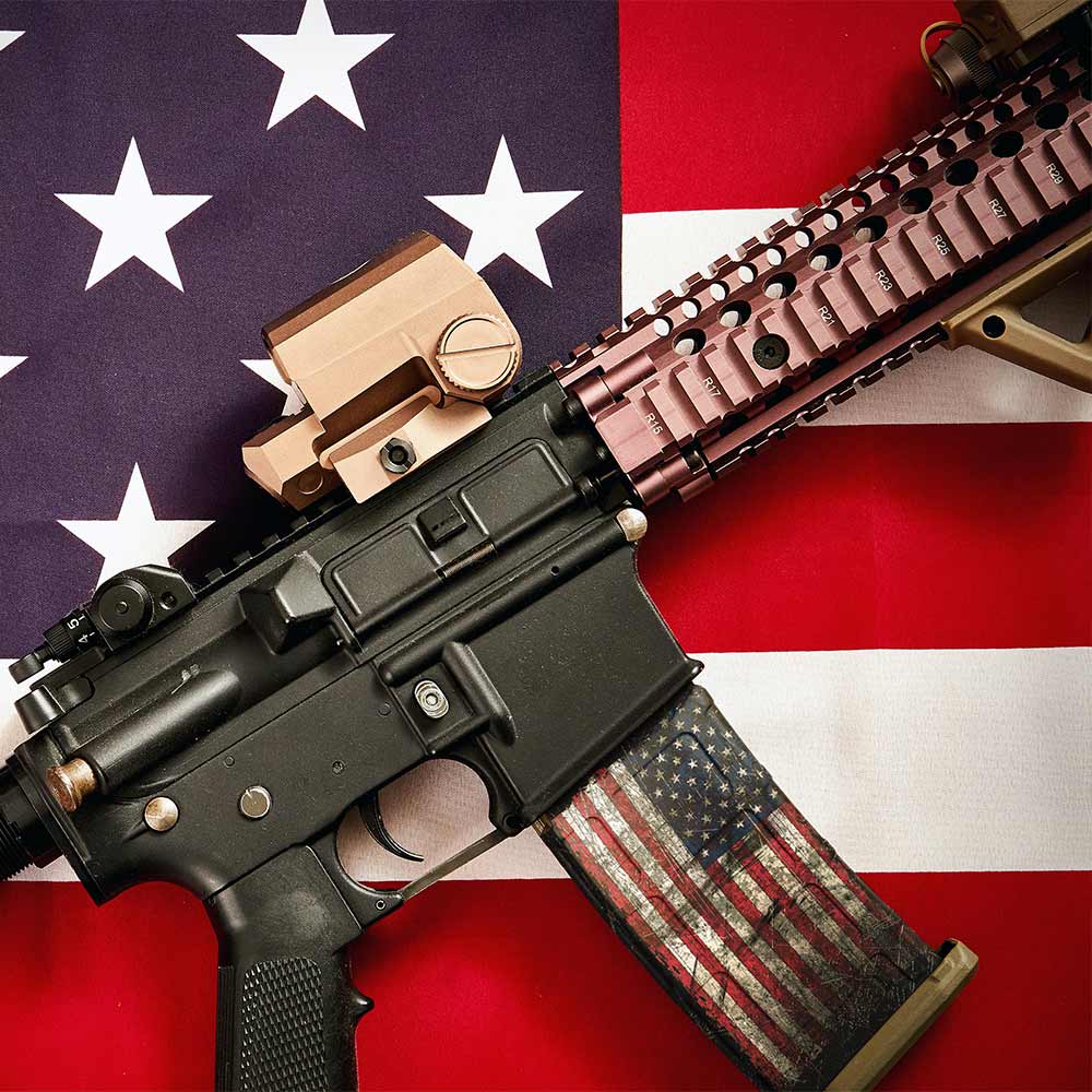 AR-15 Mag Skin (Historical American Flag Bundle) - GunSkins