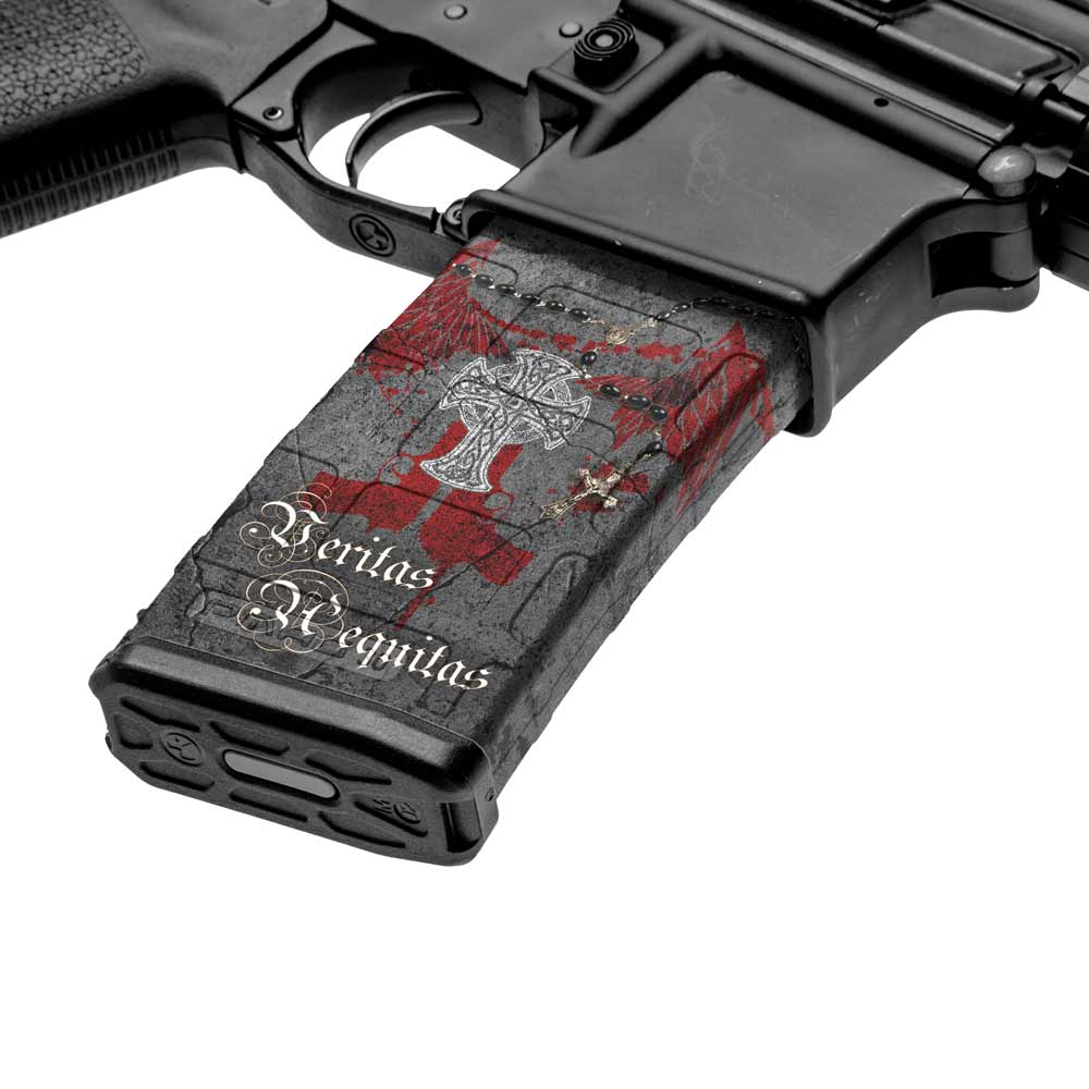 AR-15 Mag Skin (Veritas Aequitas) - GunSkins