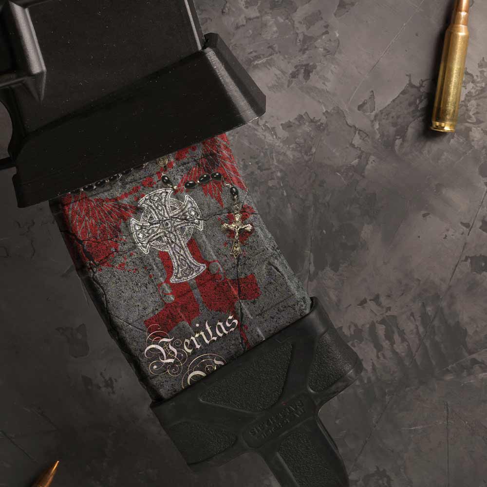 AR-15 Mag Skin (Veritas Aequitas) - GunSkins