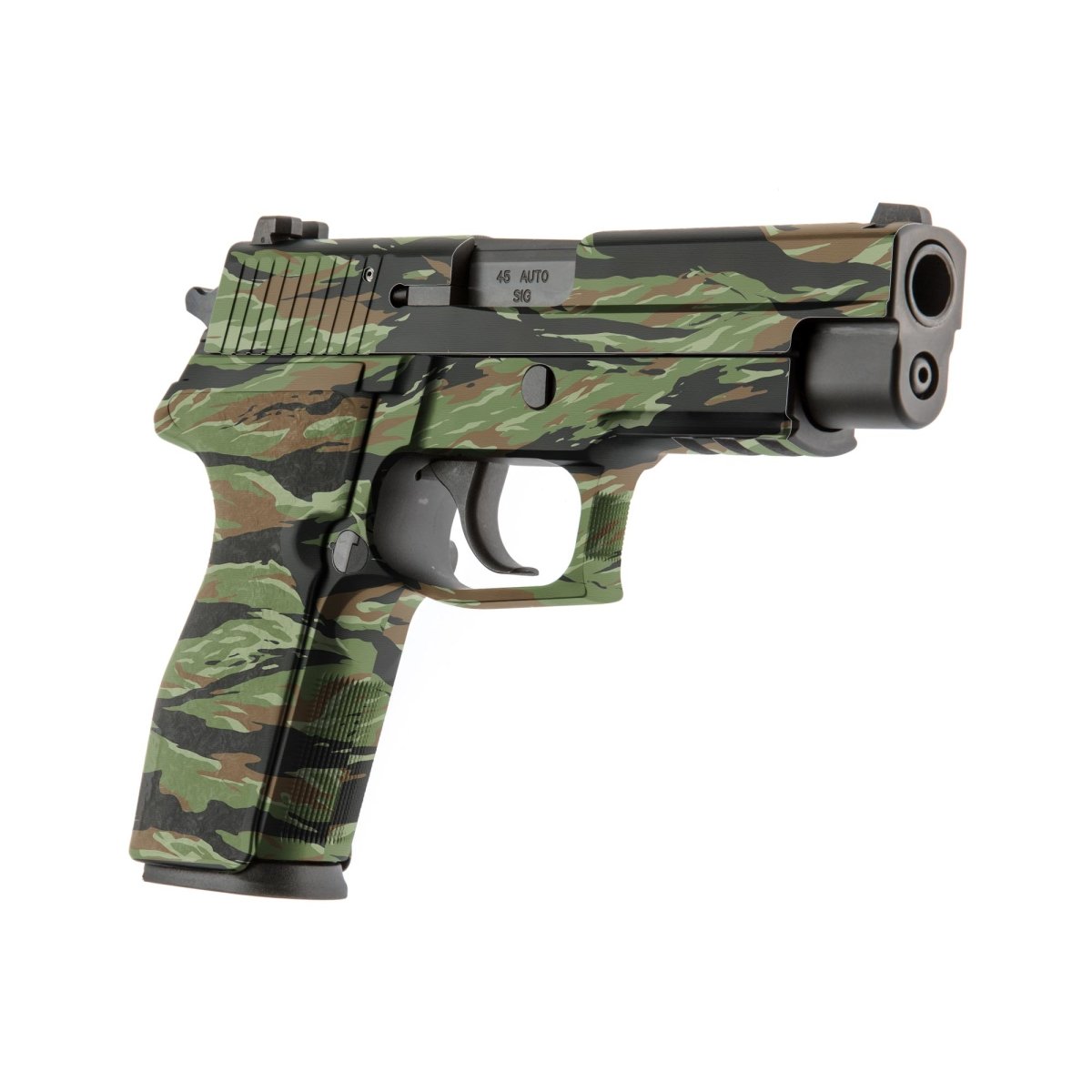  GunSkins Pistol Skin - Premium Vinyl Gun Wrap with Precut  Pieces - Easy to Install and Fits Any Handgun - 100% Waterproof  Non-Reflective Matte Finish - A-TACS ATX : Sports & Outdoors